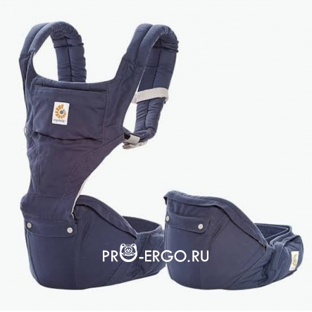 картинка  Хипсит-рюкзак Ergo Baby Four Position 360(синий)
