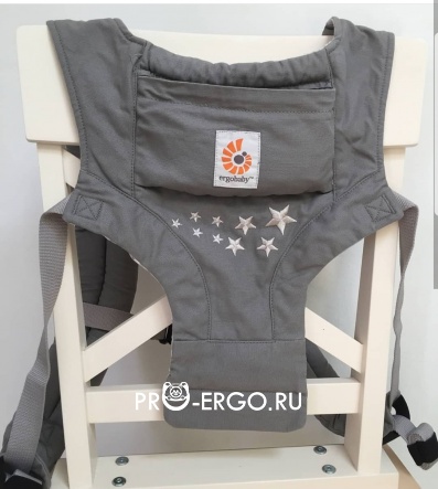 картинка  Хипсит-рюкзак Ergo Baby Four Position 360 (серый)