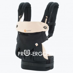 картинка Ergo-Рюкзак 360 - Черный с бежевым